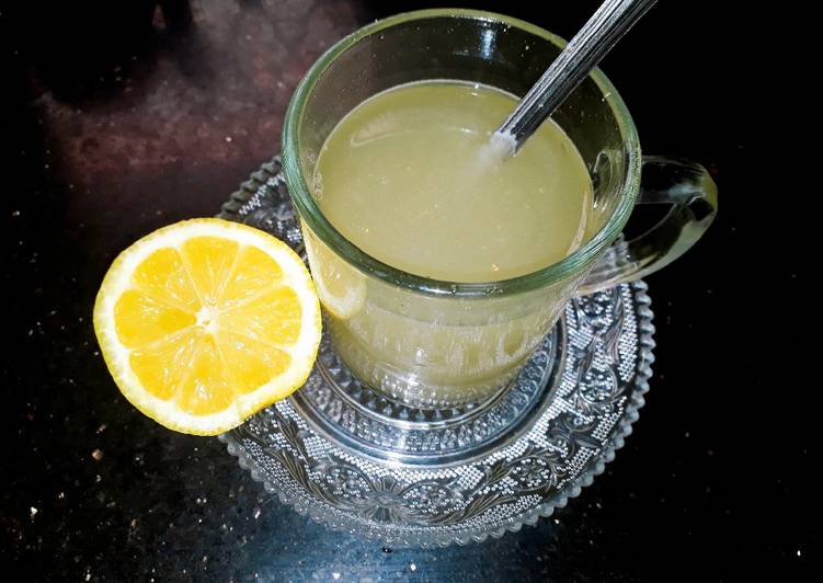 شراب الزنجبيل والليمون 🍋