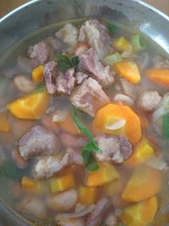 Foto resep Sop daging kacang merah