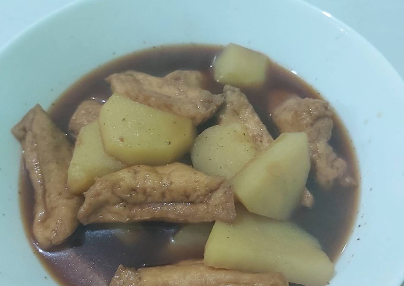 Semur Tahu Kentang
