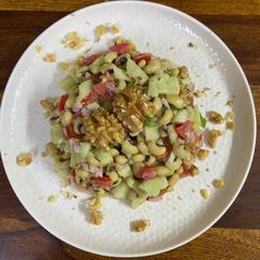 A picture of Walnut and Lobia Salad.