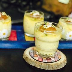 Gulab Jamun-Rabdi Shots/Parfait A picture of Gulab Jamun-Rabdi Shots/Parfait.