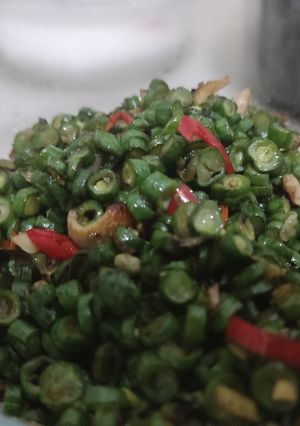 Foto resep Tumis kacang panjang