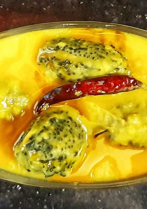 স্টাফড্ উচ্ছের মটর ডাল (Stuffed Uccher Motor Dal recipe in Bengali) রেসিপির প্রধান ছবি