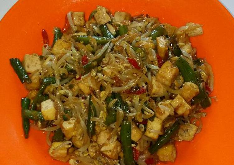 ala bikin HuKaGe apa anane(tahu, kacang, toge) yang puas