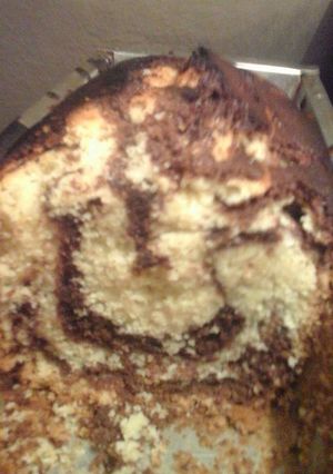 Una foto de Budín marmolado