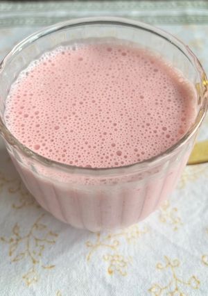 Foto principal de Batut de Kèfir amb maduixes