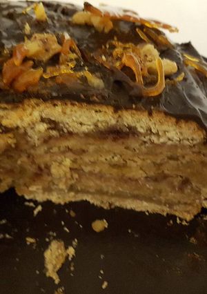 Zserbó torta recept fotója