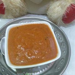 A picture of Tomatoes tadka chutney.