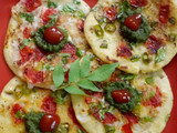 मिक्स दाल उत्तपम (Mix dal uttapam recipe in Hindi)