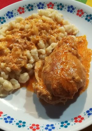 Csirkepaprikás recept fotója