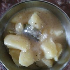 A picture of Aloo sabji.