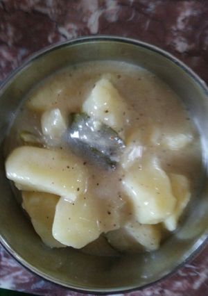 A picture of Aloo sabji.