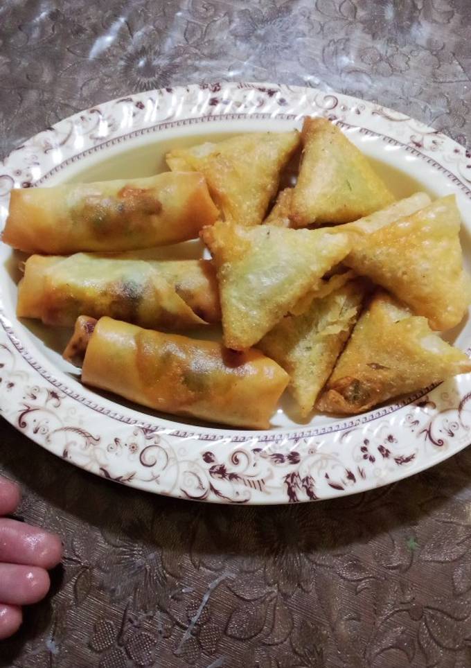 صورة سمبوسه بلحم مفروم