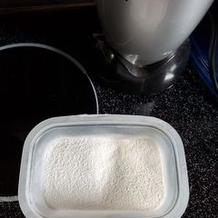 Egg shell calcium powder A picture of Egg shell calcium powder.