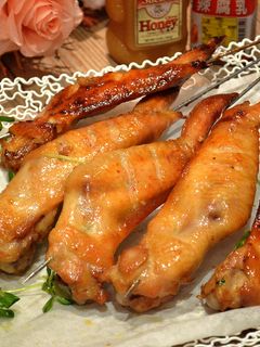 蜜糖腐乳烤雞翅 的食譜成品照片
