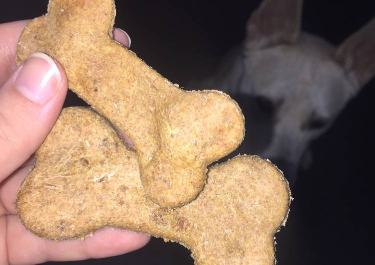 Steps to Prepare Beefy Bones Dog Biscuit Treats in 19 Minutes for Young Wife