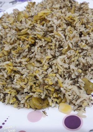 عکسی از دستور باقالی پلو با گوشت