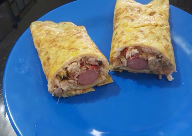 How to Summer Yummy Egg Wrap