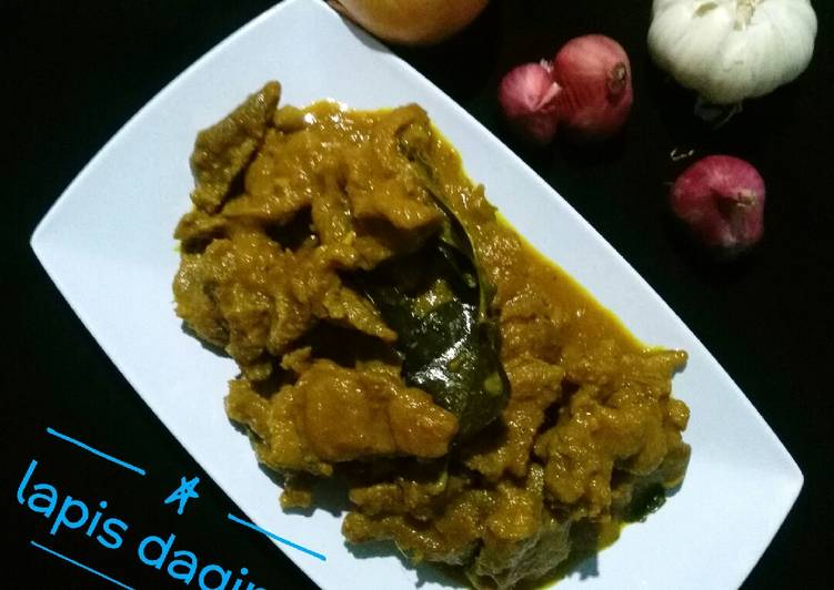 Lapis Daging Sapi