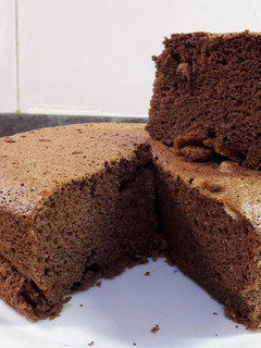 Una foto de Soufflé de chocolate