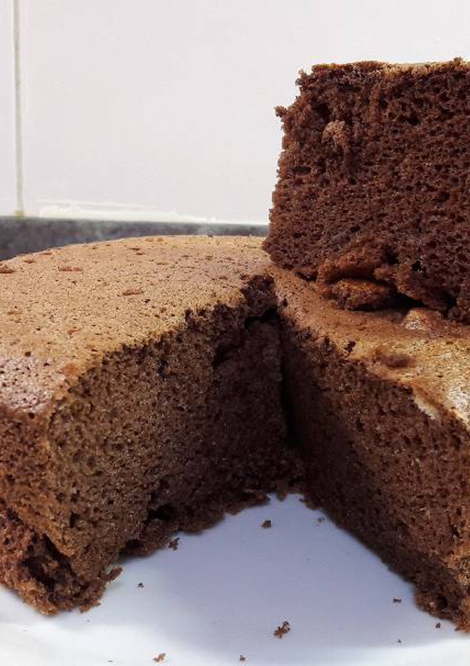 Una foto de Soufflé de chocolate
