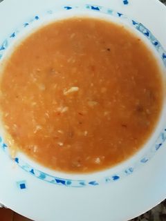 Una foto de Sopa de merluza a mi estilo