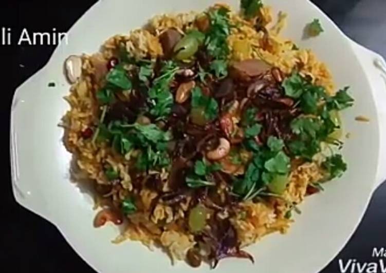Step-by-Step Guide to Make Quick Kashmiri Pulao