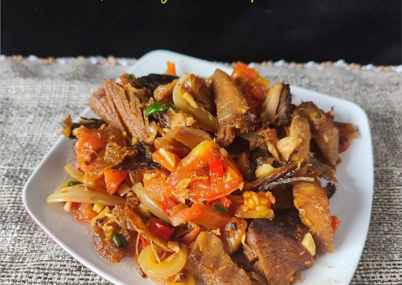 Ikan Tongkol Pedas Manis