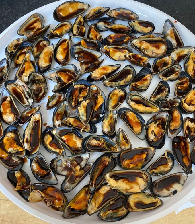 Foto resep Kerang bakar kecap