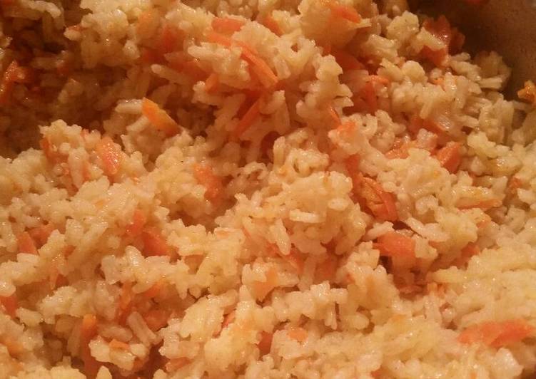 Easiest Way to Prepare Perfect Rice Pilaf w/ Carrot &amp; Cumin