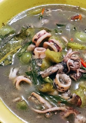 Foto resep Cumi Kuah Asam Hitam