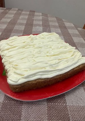 Una foto de Carrot cake