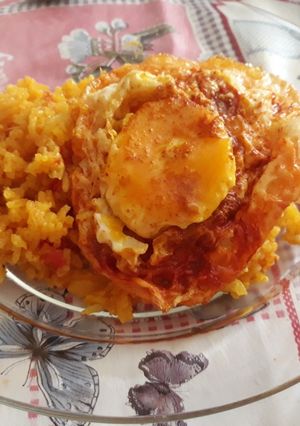 عکسی از دستور استامبولی با نیمرو