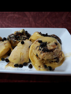 A picture of Mango Choco Ice Cream.