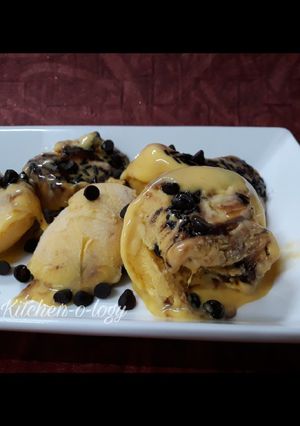 A picture of Mango Choco Ice Cream.