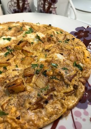 صورة لوصفة بيض بالبطاطس لذيذ 🍳