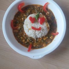A picture of Daal Palak.