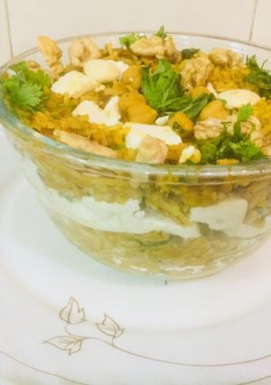A picture of Aromat Dum Cooked Chana Biryani.