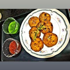 Surti Matar Pattice A picture of Surti Matar Pattice.