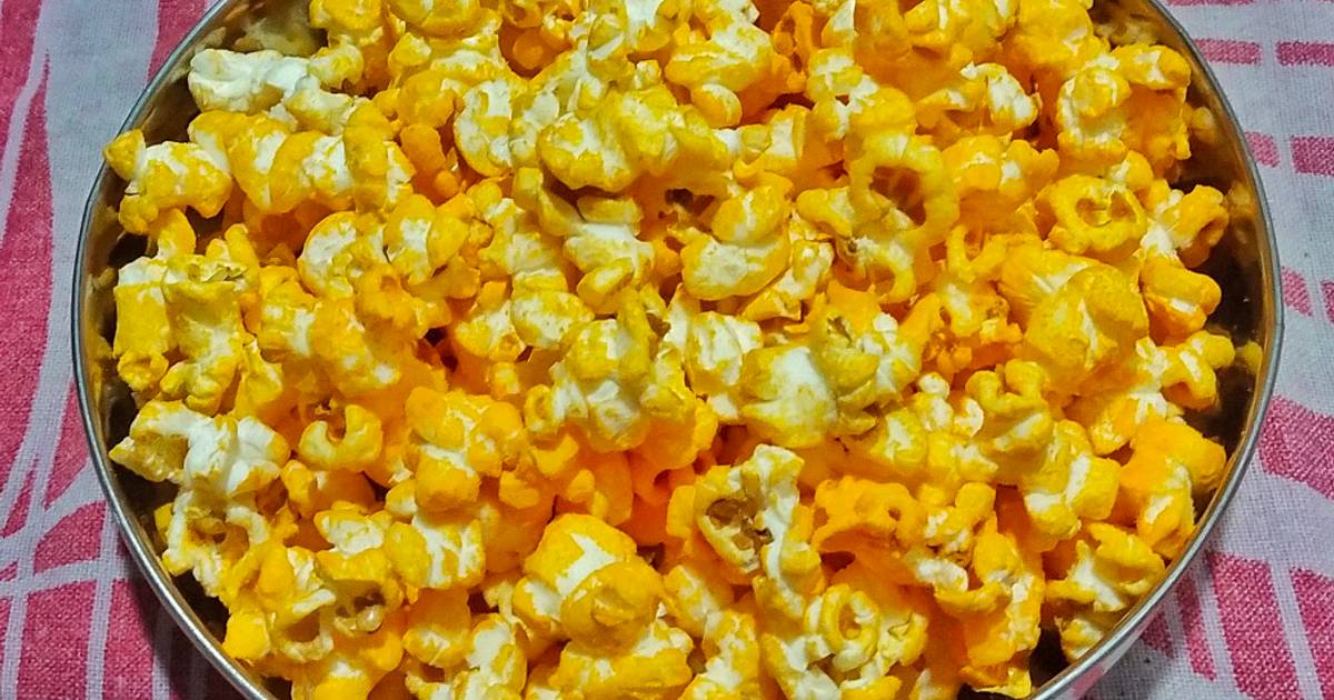 Homemade Cheesy Popcorn Recipe by Juhi Sewani 💕 Cookpad