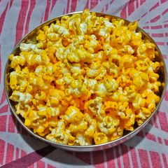 Homemade Cheesy Popcorn A picture of Homemade Cheesy Popcorn.