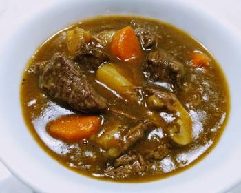 Update, Prepare Recipe Beef and onion stew Home Style
