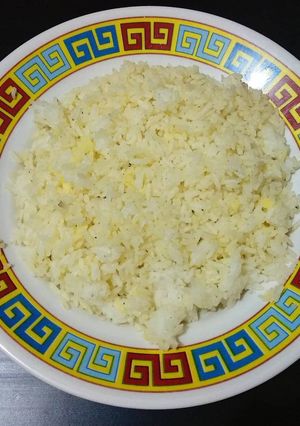 Foto resep Garlic Butter Rice (Nasi Mentega Bawang Putih)