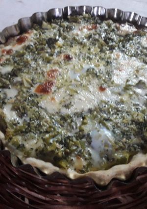 Una foto de Tarta Brócoli de Lily
