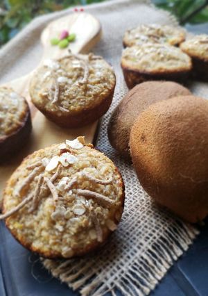 Una foto de Muffins de kiwi🥝