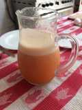 Jugo natural de damascos