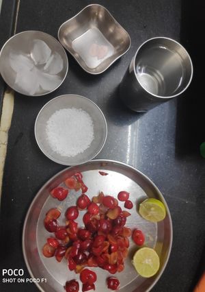 A picture of Cherry juice recipe.