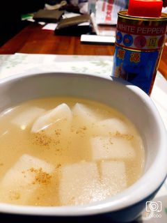 猴頭菇燉蘿蔔湯(蛋奶素) 的食譜成品照片