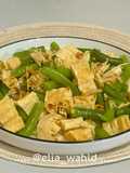 Cah Buncis Kembang Tahu