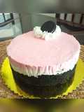 Cheesecake de Oreo y fresas